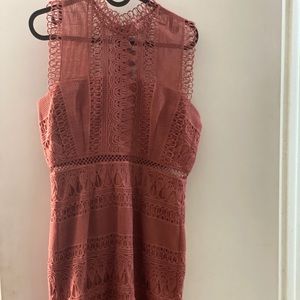 SOLD!Bardot lace dress
